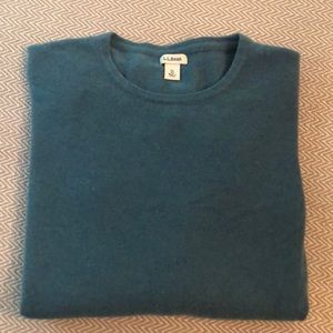 LL Bean Cashmere Crewneck Sweater-never worn!